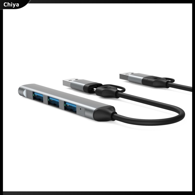Bộ Chia Cổng Usb Type C Sang Usb3.0 4 Trong 1 Cho Notebook Laptop Điện Thoại Di Động