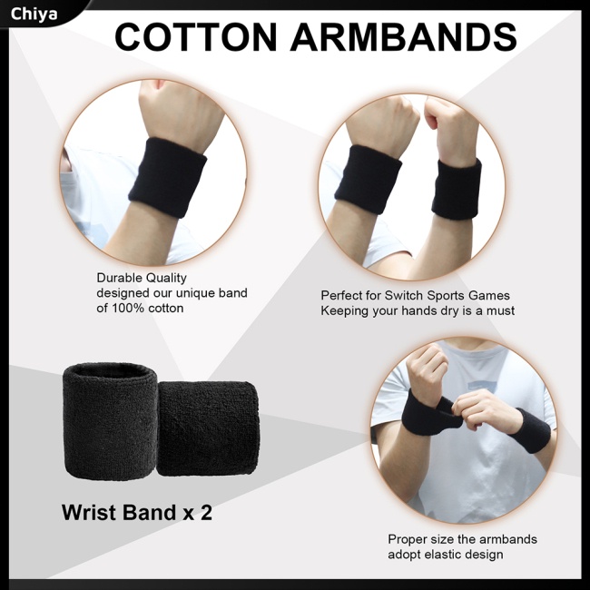 Bộ Phụ Kiện Thể Thao 12 Trong 1 Gồm Tay Cầm Và Dây Đeo Cổ Tay Tương Thích Với Switch