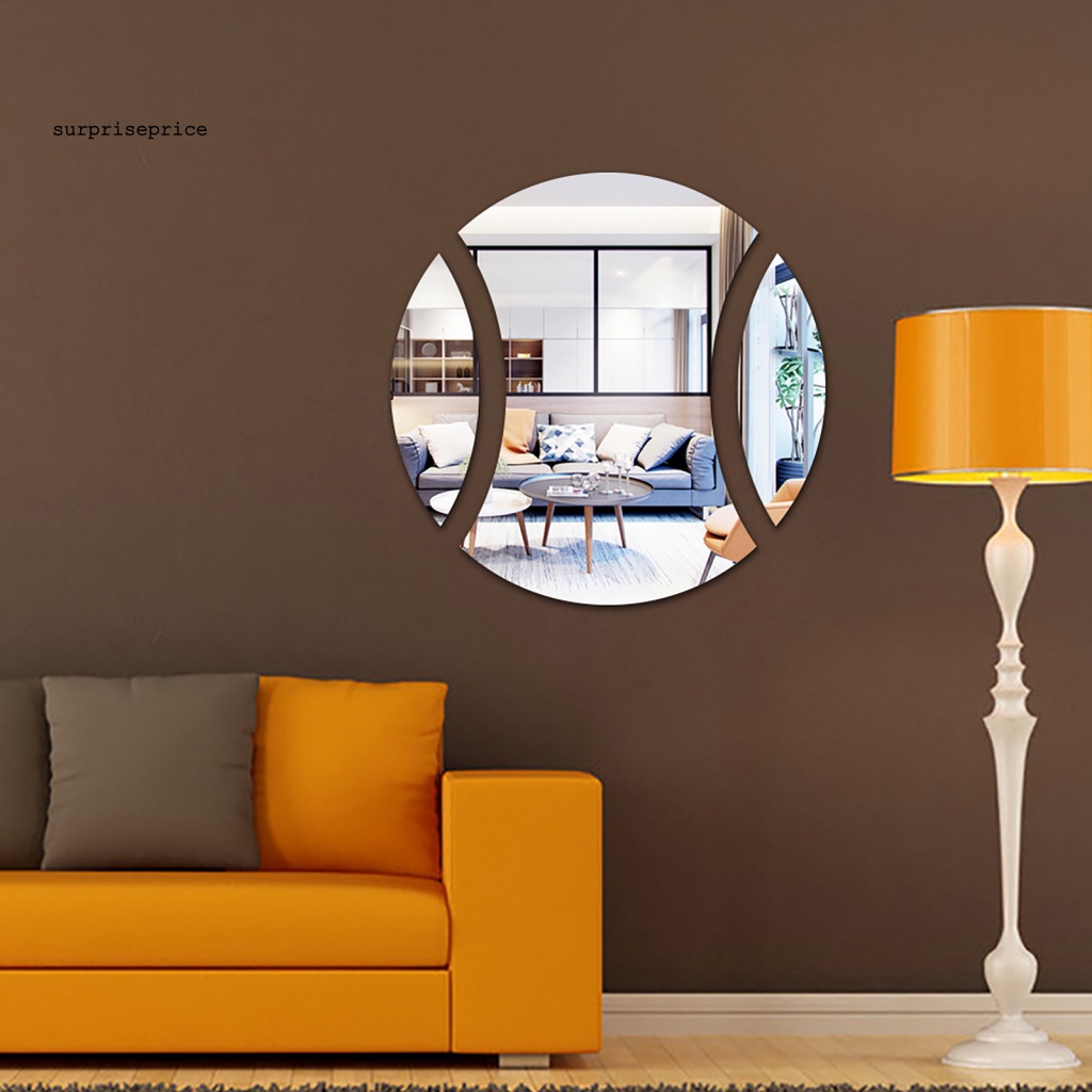 1 Bộ Đề Can Acrylic Tráng Gương Họa Tiết Bóng Đá / Bóng Rổ / Bóng Đá / Bóng Chày Tự Dính Có Thể Thá