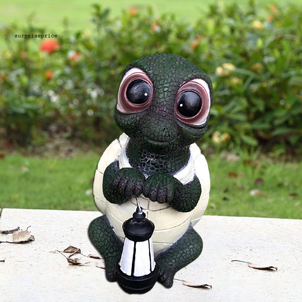 Tượng Rùa Bằng Nhựa Resin Nhiều Màu Sắc Trang Trí Sân Vườn