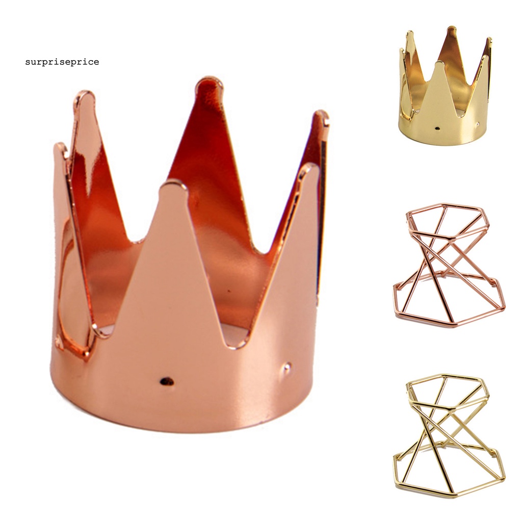 Giá Đỡ Trưng Bày Đá Khoáng Hình Cầu Bằng Kim Loại Sáng Tạo Cho Kính Áp Tròng Thủy Tinh