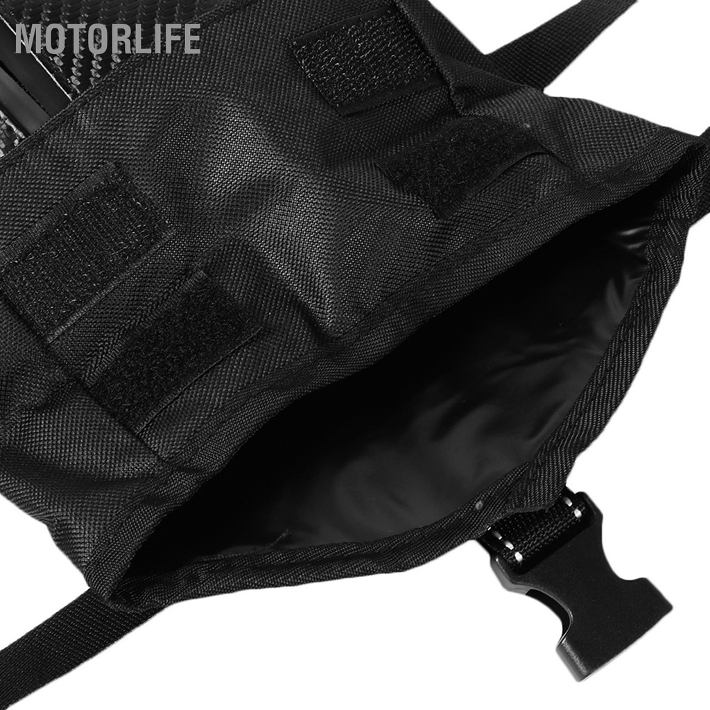 Túi Đeo Hông Bằng Sợi Carbon Chống Thấm Nước Tiện Dụng Cho Người Đi Xe Máy