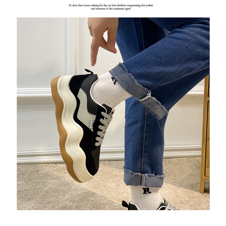 Giày Thể Thao Nữ Đế Bánh Mì Mềm-AA0232