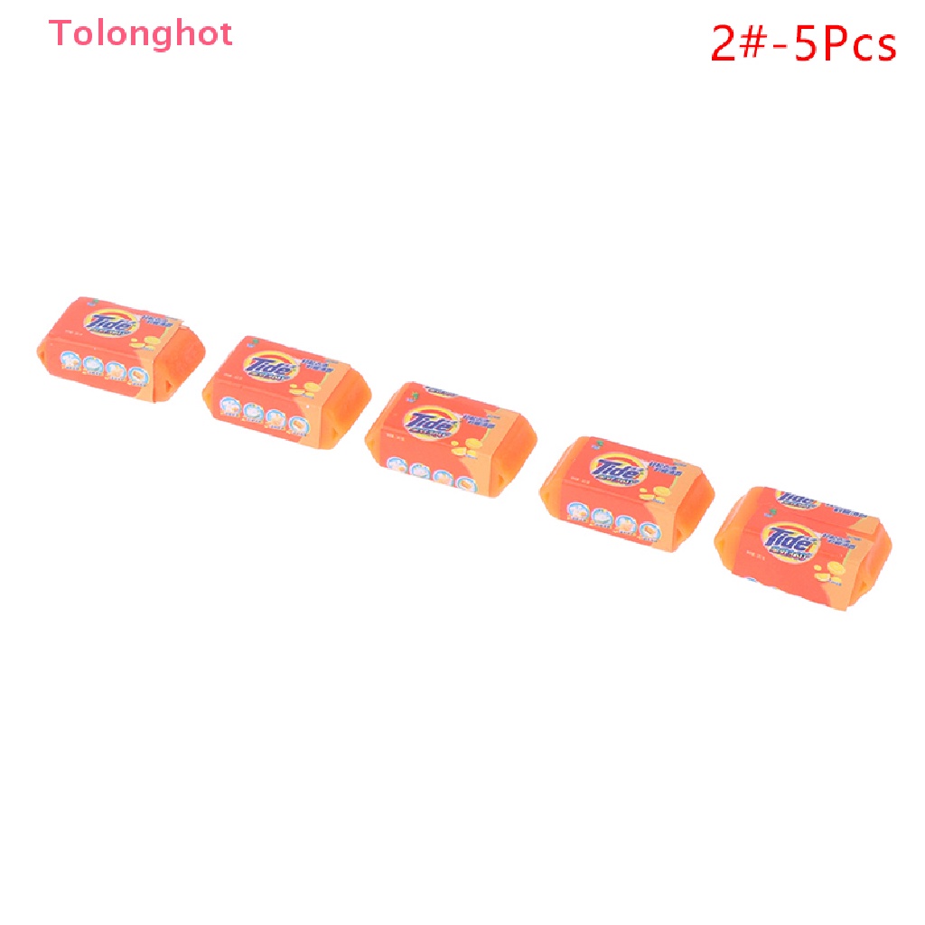 Set 5 Xà Phòng Mini Tỉ Lệ 1: 6 Trang Trí Nhà Búp Bê