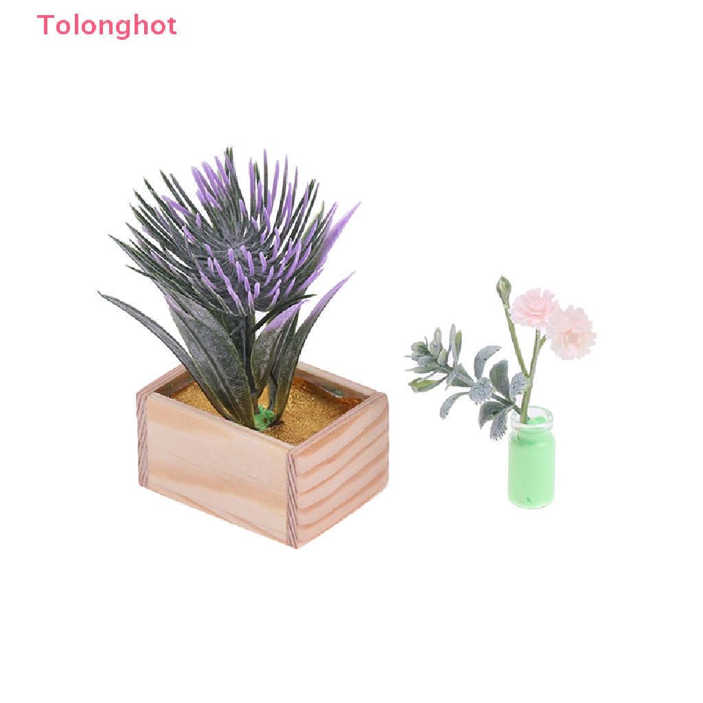 Mô Hình Hoa Mini Trang Trí Nhà Búp Bê