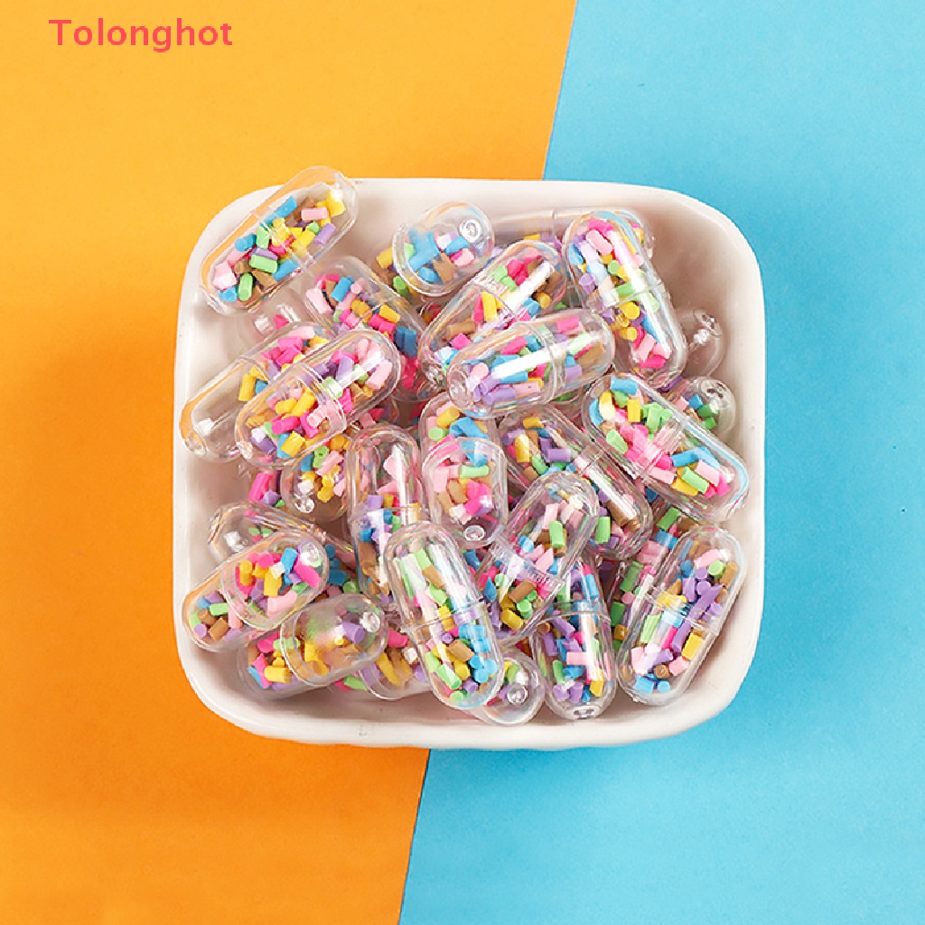 Viên Thuốc Mô Phỏng Bằng Nhựa Resin Cho Điện Thoại / Máy Tính Bảng DIY