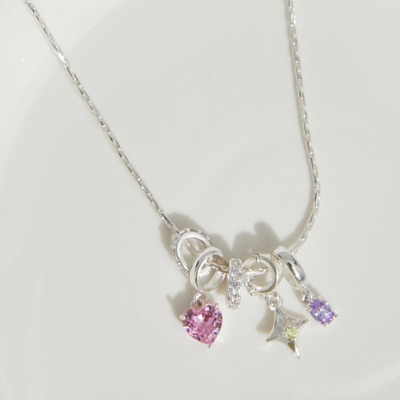 Vòng cổ Choker Mặt Hình Ngôi Sao / Trái Tim Thanh Lịch Dành Cho Nữ Y2K