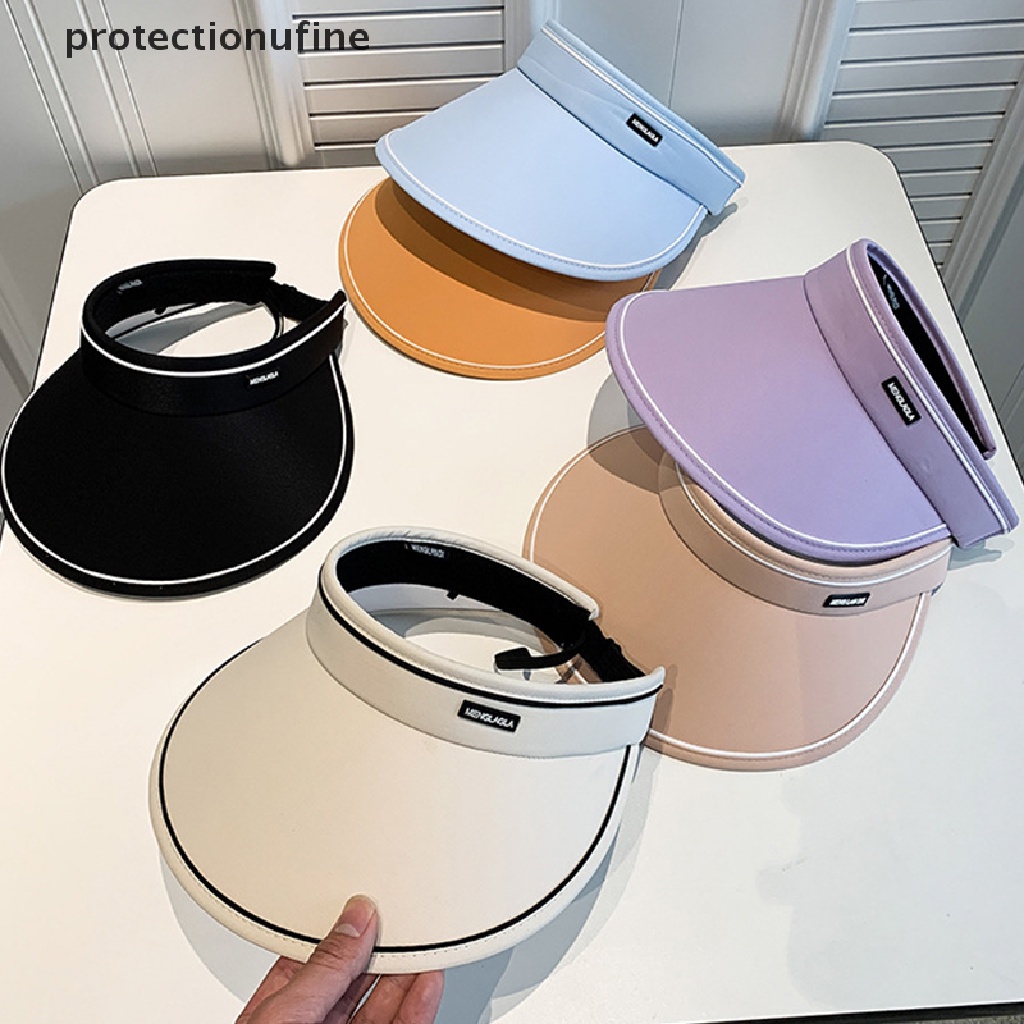 1 Mũ Lưỡi Trai Chống Nắng / Tia UV Điều Chỉnh Được Thoáng Khí Thời Trang Mùa Hè PR3VN