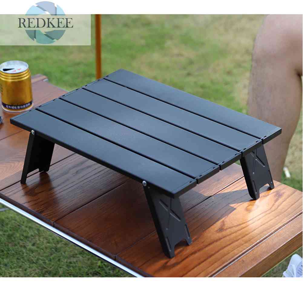 Bàn Xếp Mini Để Giường Ngủ / Cắm Trại Ngoài Trời Tiện Dụng