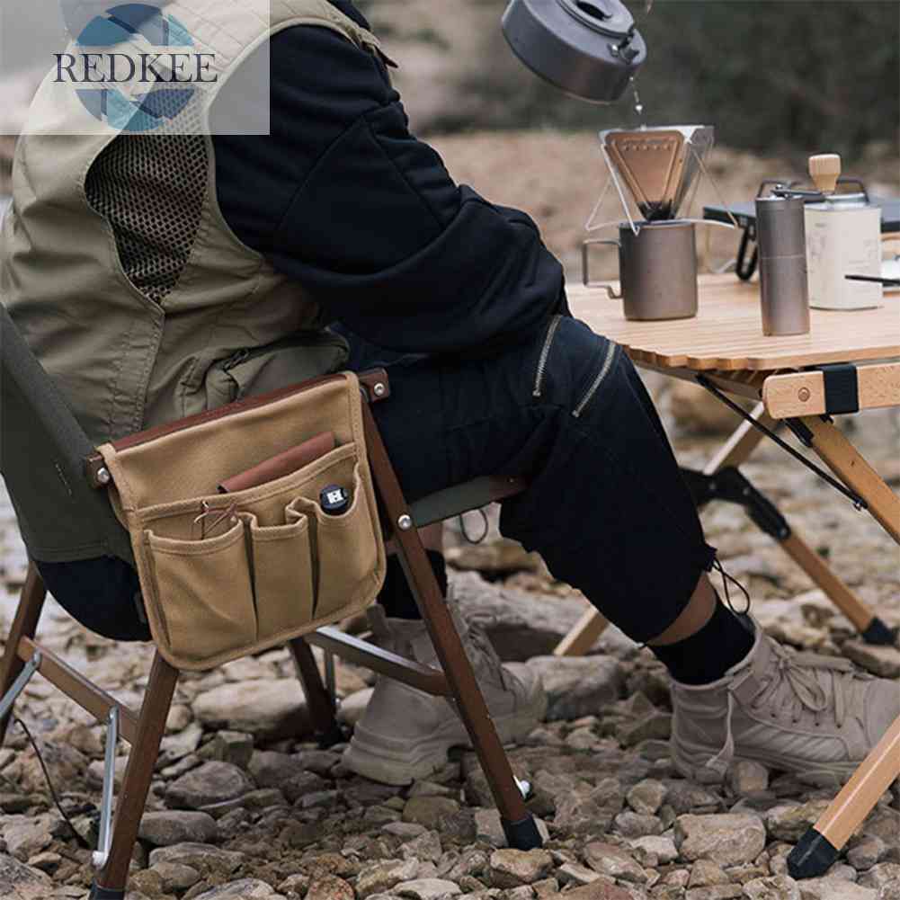 Túi Vải Canvas Đựng Vật Dụng Tiện Lợi Cho Dã Ngoại