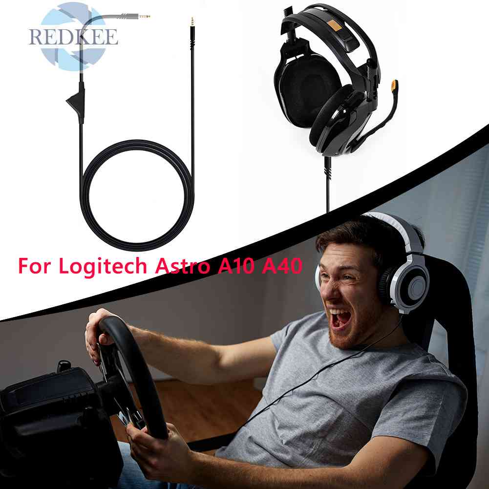 Dây Cáp Âm Thanh Aux Thay Thế Cho Tai Nghe Điều Khiển Từ Xa Logitech Astro A10 A40