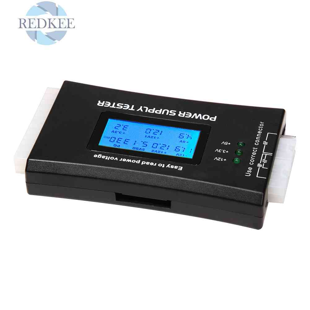 Thiết Bị Kiểm Tra Nguồn Điện 20 / 24 Pin Màn Hình LCD Kỹ Thuật