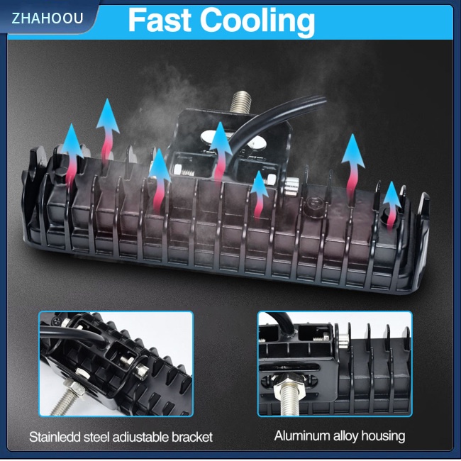 ☃Phụ Kiện Trang Trí Nhà Cửa Độc Đáo Sáng Tạo☃ 1 / 2 Đèn Pha Xe Hơi 30w 90 Độ Siêu Sáng