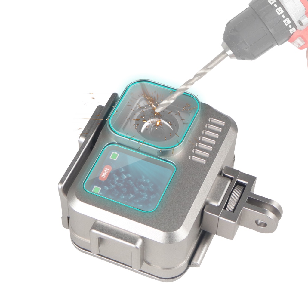 Vỏ Bảo Vệ Máy Quay Hành Trình Gopro 11 10 9 XT-XINTE Bằng Nhôm Chống Thấm Nước