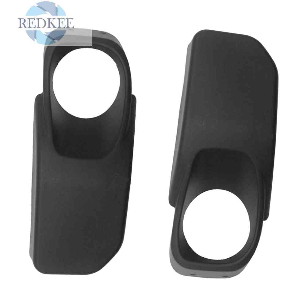 Set 2 Ốp Đèn Sương Mù Cao Cấp Cho Xe Ô Tô Jeep Wrangler Kỉ Niệm 10 Năm 2007-2017