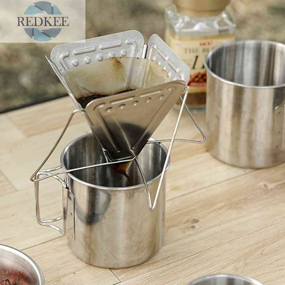 Giá Đỡ Lọc Cà Phê / Trà Có Thể Gấp Gọn Tiện Dụng Mang Theo