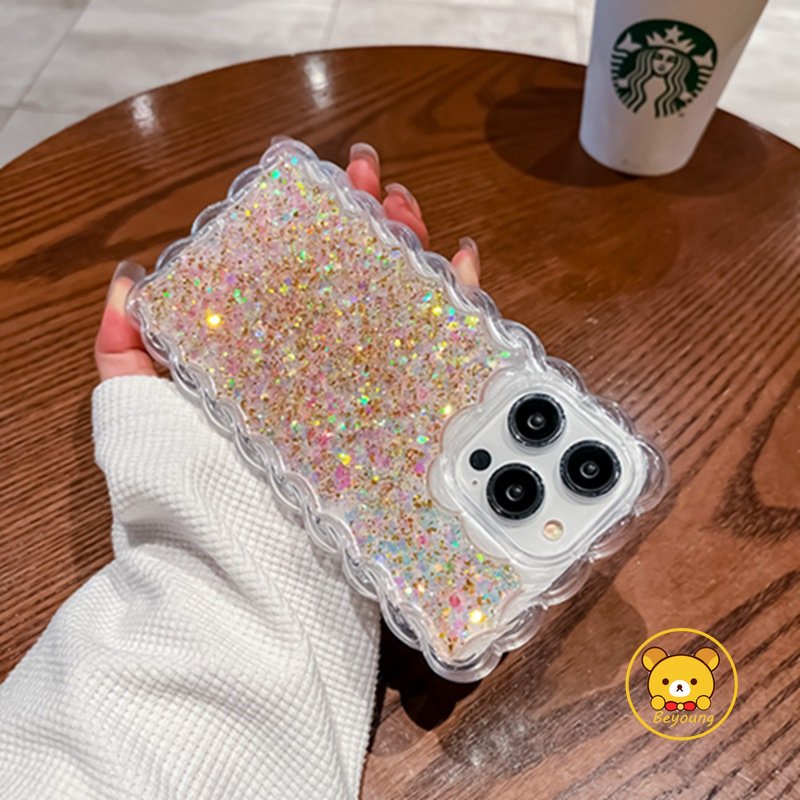 Ốp Điện Thoại TPU Mềm Chống Sốc Thiết Kế Bện Dây Lấp Lánh Sang Trọng Cho iPhone 14 Plus 14 Pro Max 13 Pro Max