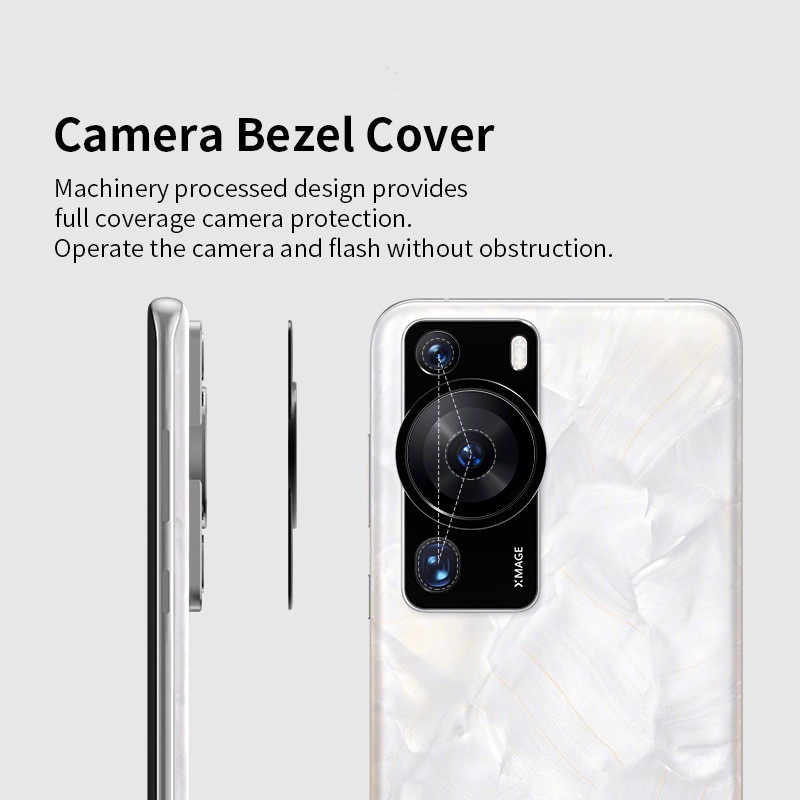 Vòng Kim Loại Bảo Vệ Ống Kính Máy Ảnh Chống Trầy Xước Cho Huawei P60 Pro