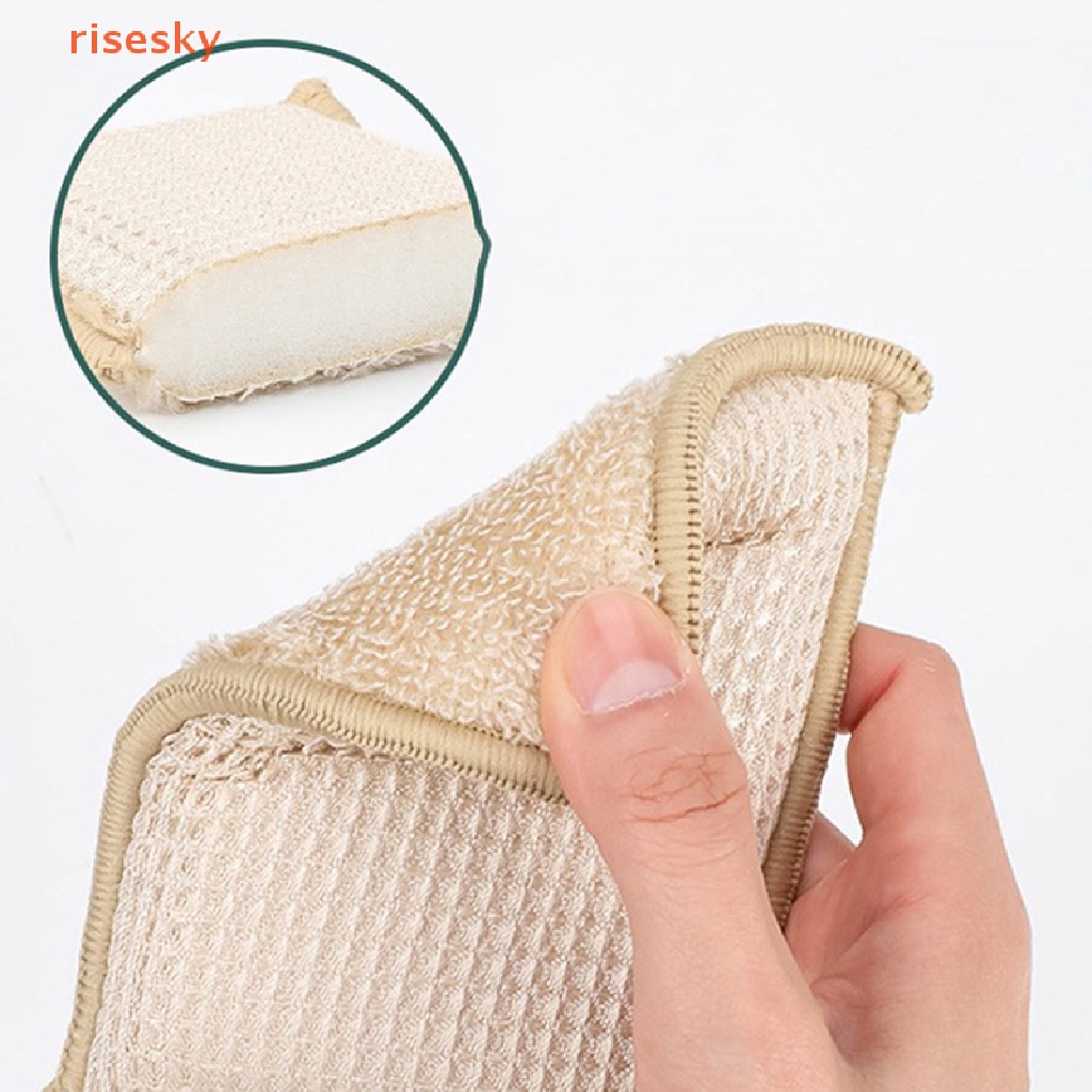 Set 3 Khăn Lau Chén Đĩa Bằng Sợi Tre Tiện Dụng Cho Nhà Bếp