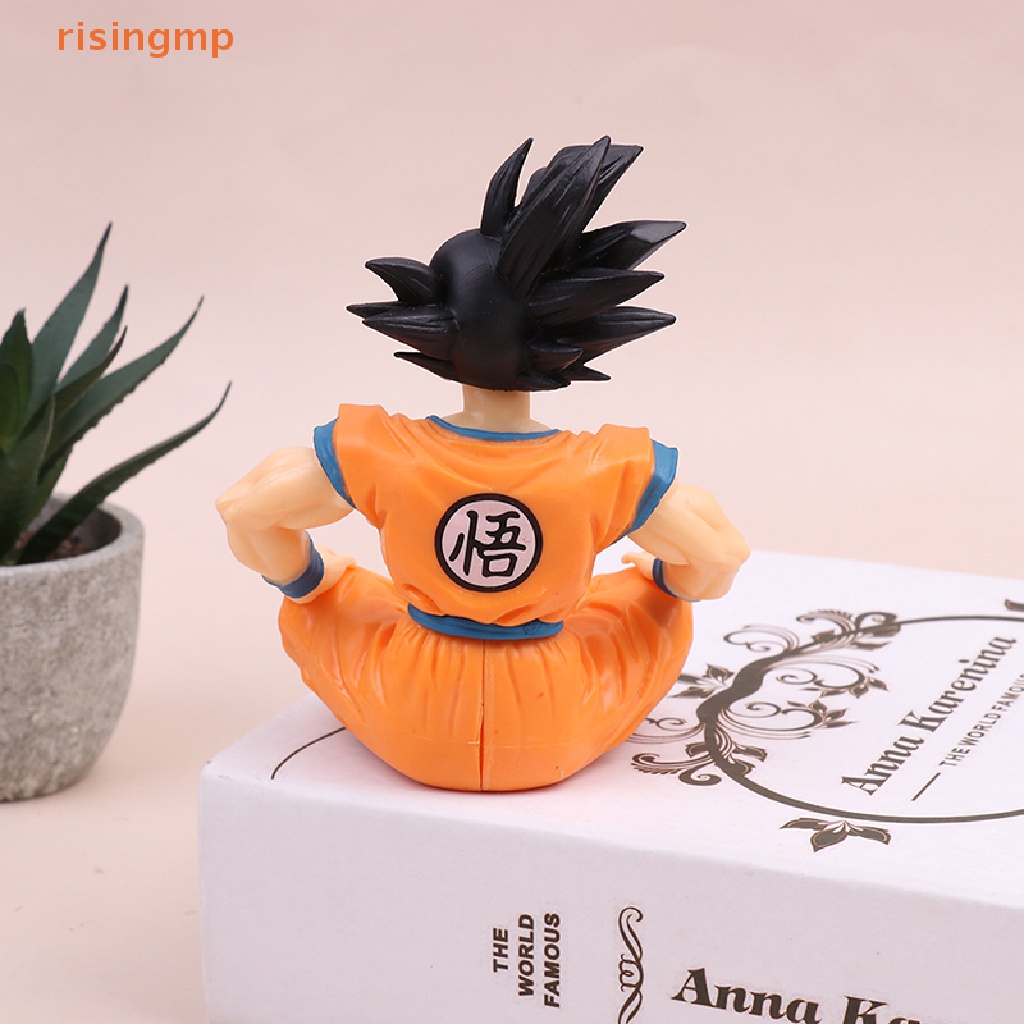 Mô Hình Nhân Vật Son Goku Đang Ngồi Kích Thước 11cm Bằng PVC