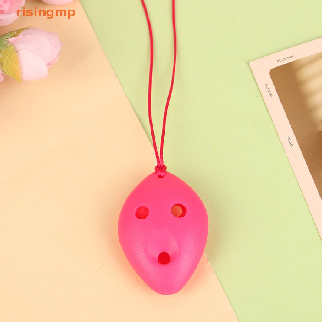 Sáo Ocarina 6 Lỗ Bằng Nhựa Nhiều Màu Sắc Dành Cho Người Mới Bắt Đầu