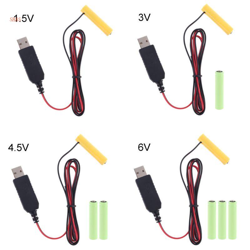 Dây Cáp Nguồn USB 1.5V Cho Đồng Hồ Đồ Chơi