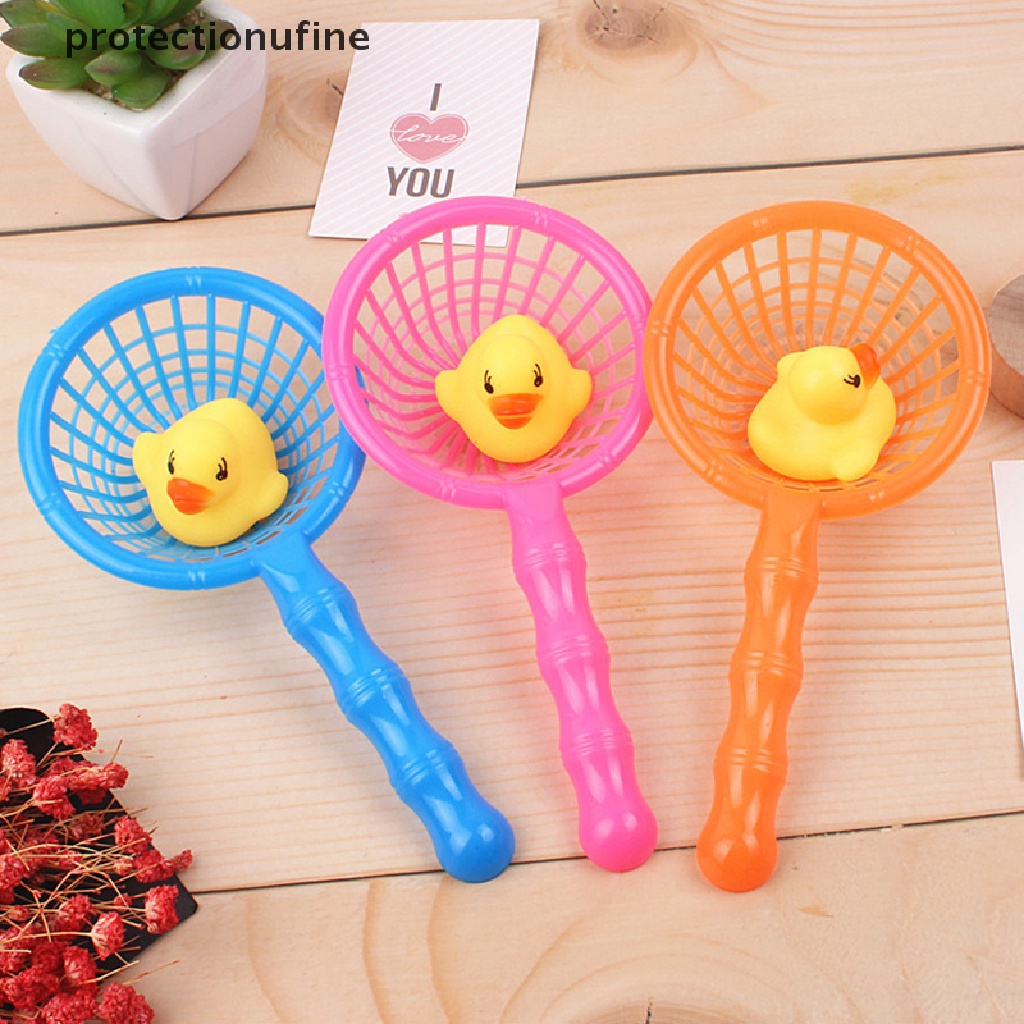 Bộ 5 Vòng Cao Su Đồ Chơi Mini Hình Vịt Vàng Cho Bé Khi Tắm