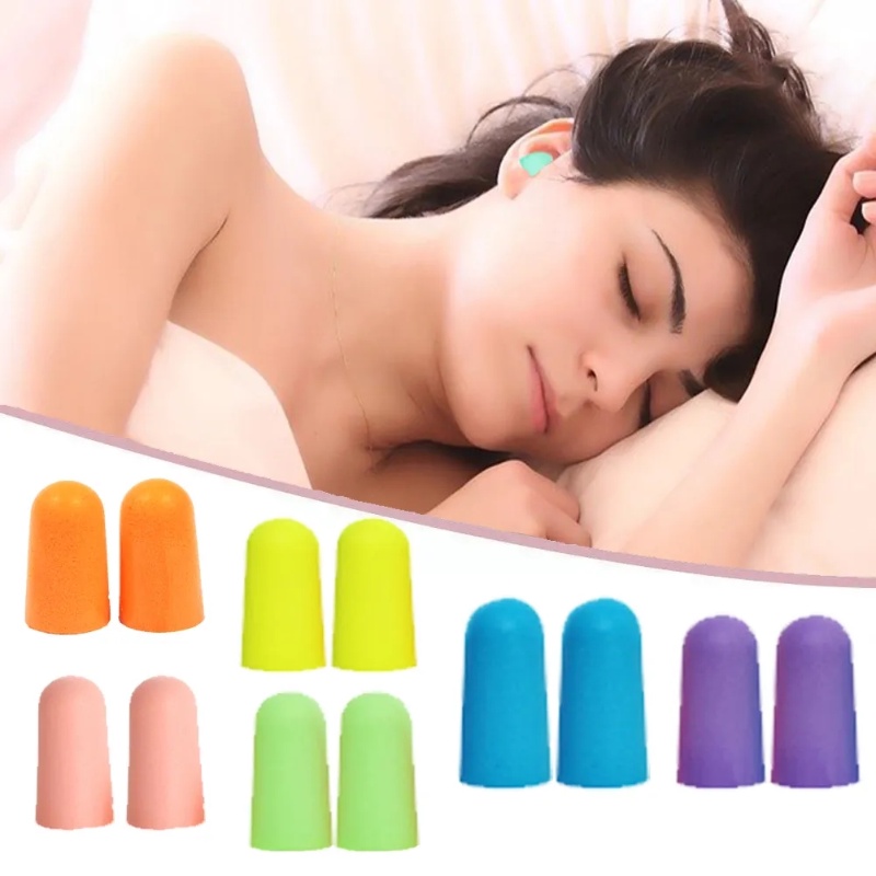 Nút Bịt Tai Bằng Silicone Chống Ồn Chống Nước Đa Năng Tiện Dụng