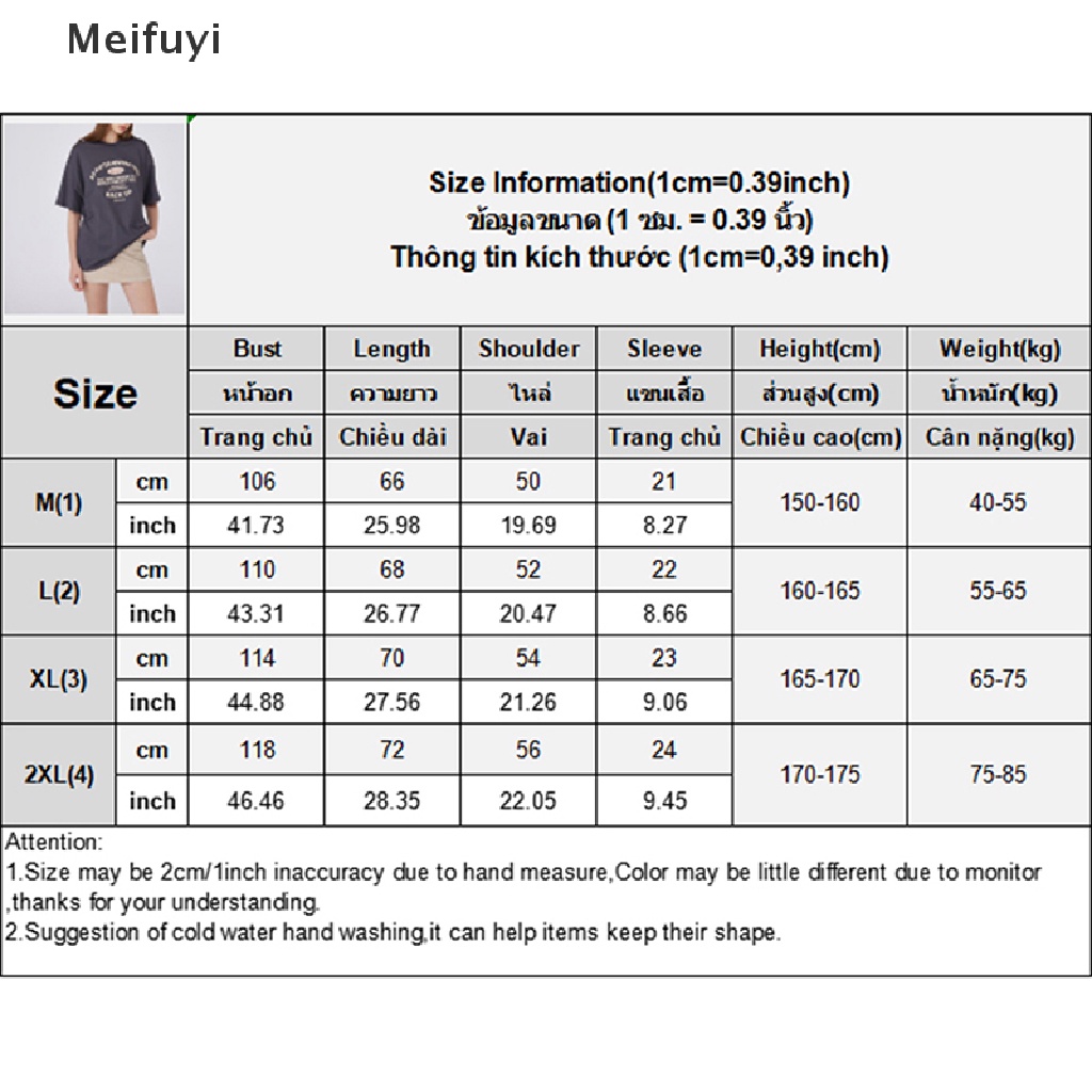 Áo Thun Tay Ngắn Cổ Tròn Dáng Rộng In Chữ Thời Trang Mùa Hè Cho Nữ