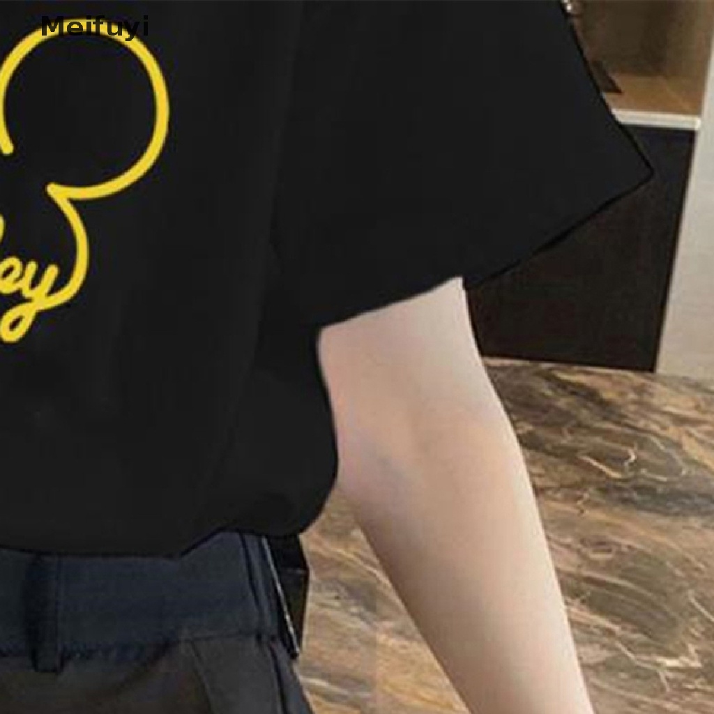 Áo Thun Tay Ngắn Cổ Tròn In Họa Tiết Đường Phố Thời Trang Mùa Hè Cho Nữ