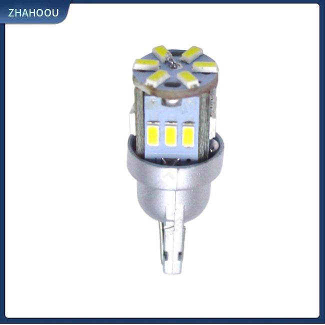 ☃Nhà Cửa☃ 1 Cặp Đèn Led Chiếu Sáng Biển Số Xe Hơi Dc 12v T10 3014-18LED