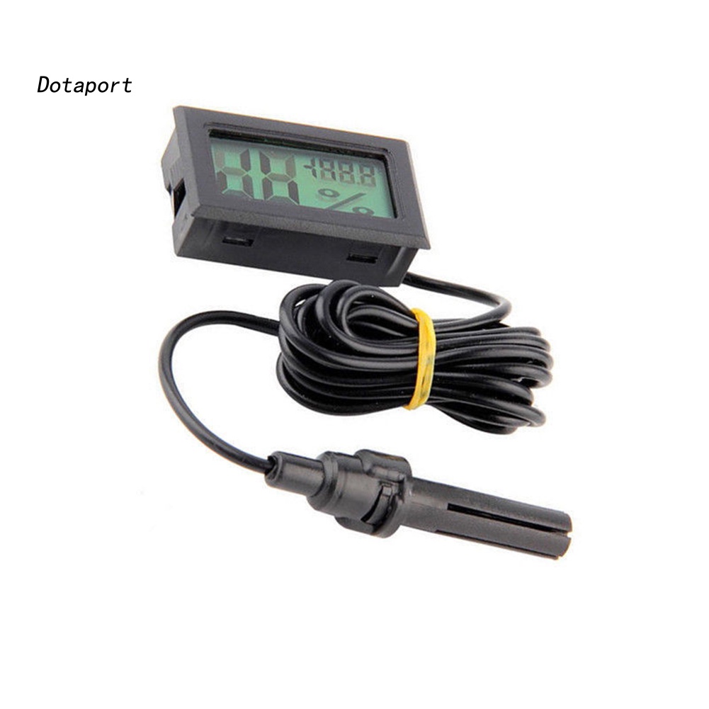 Nhiệt Kế Điện Tử Mini KDDT- Màn Hình LCD Cho Xe Hơi