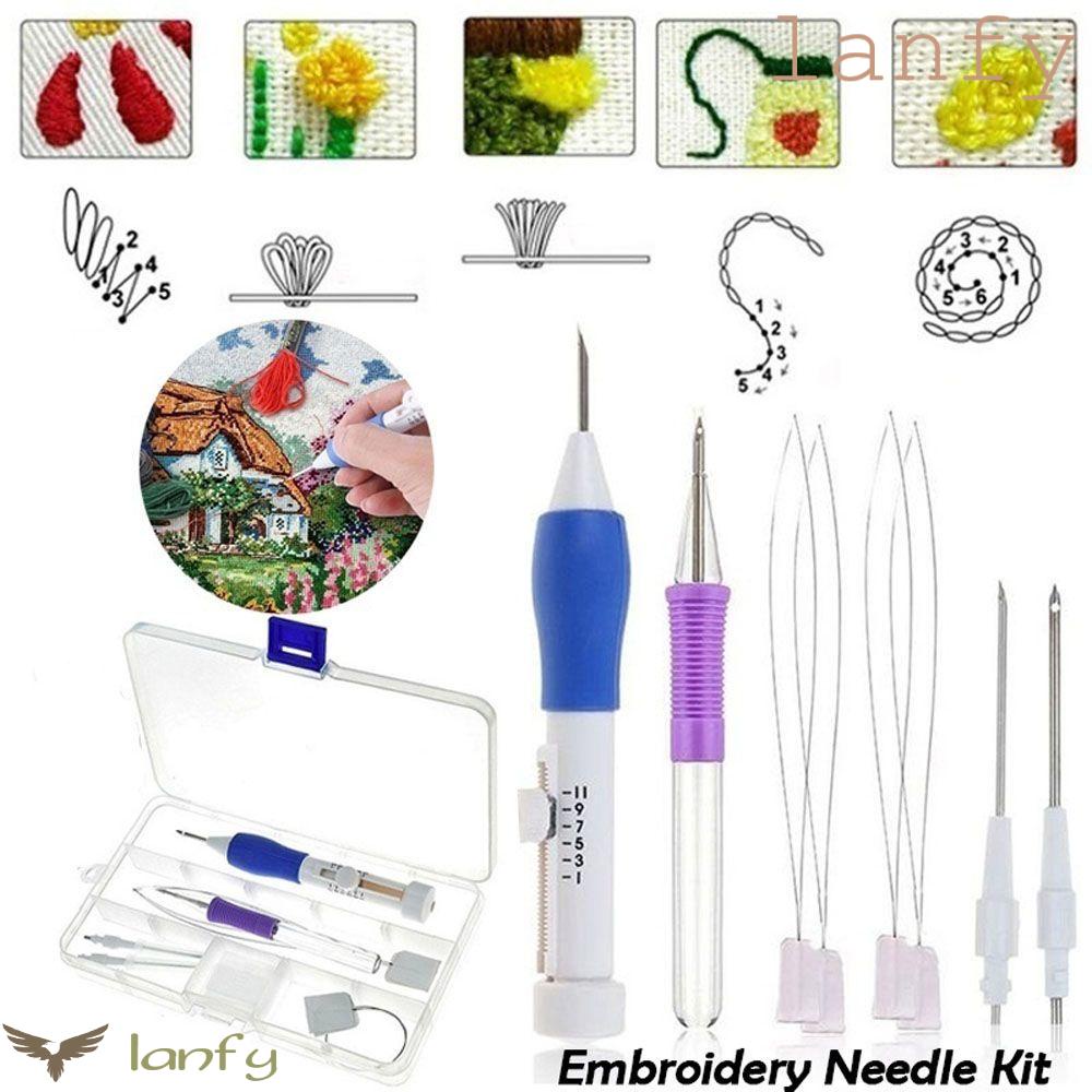 Kim thâu dùng trang trí tranh đan thêu chuyên dụng tiện lợi