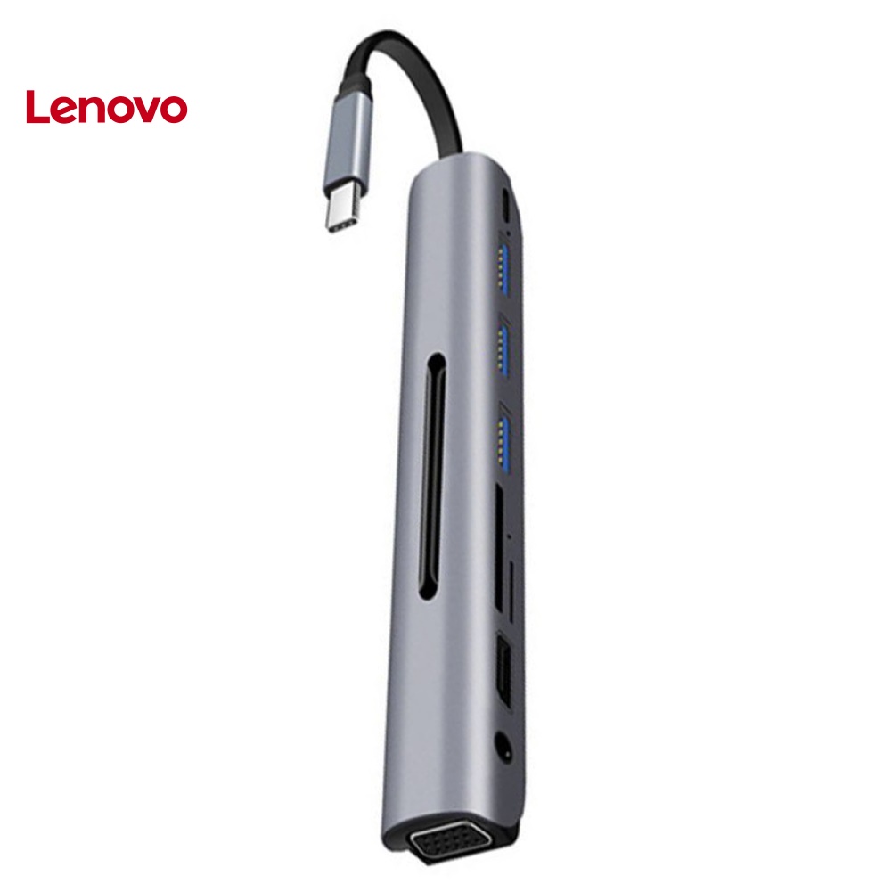 Bộ chuyển đổi âm thanh LENOVO PD TF 9 trong 1 USB-C Type-C sang HDMI
