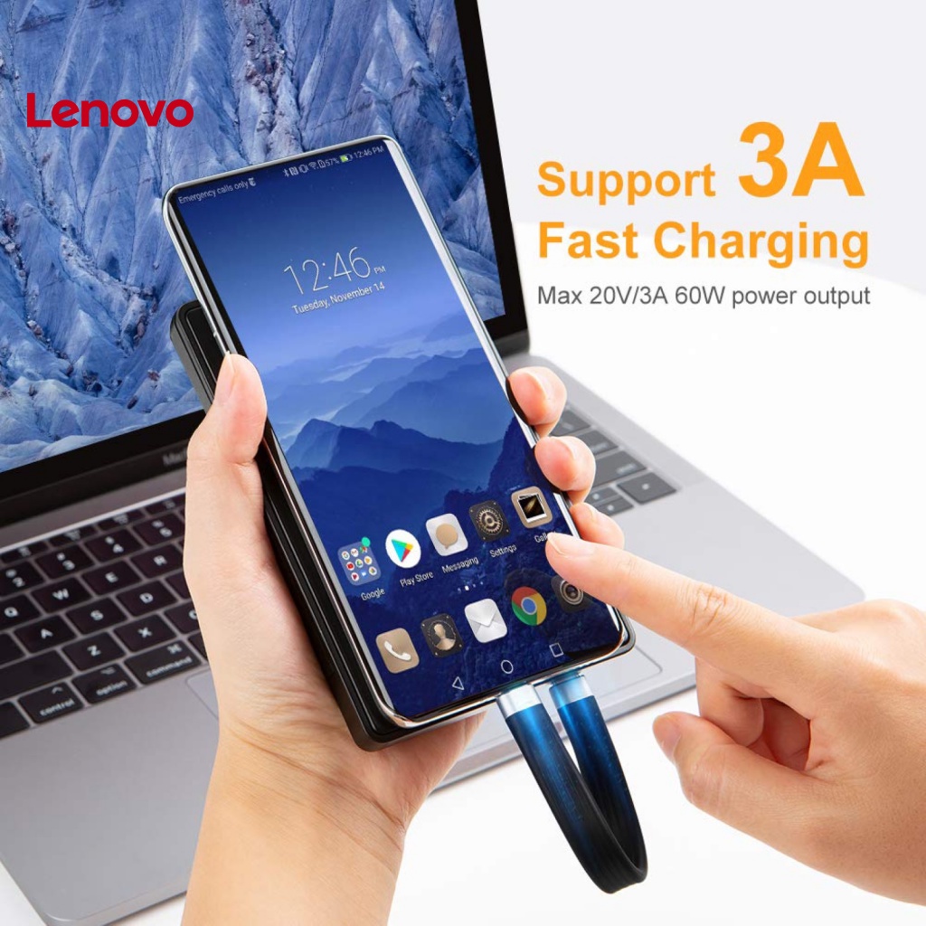 Cáp Video 13cm Chip Emark 4K Hỗ Trợ Sạc Nhanh 3A PVC USB-C 3.1Gen 2 Video Cho Máy Tính