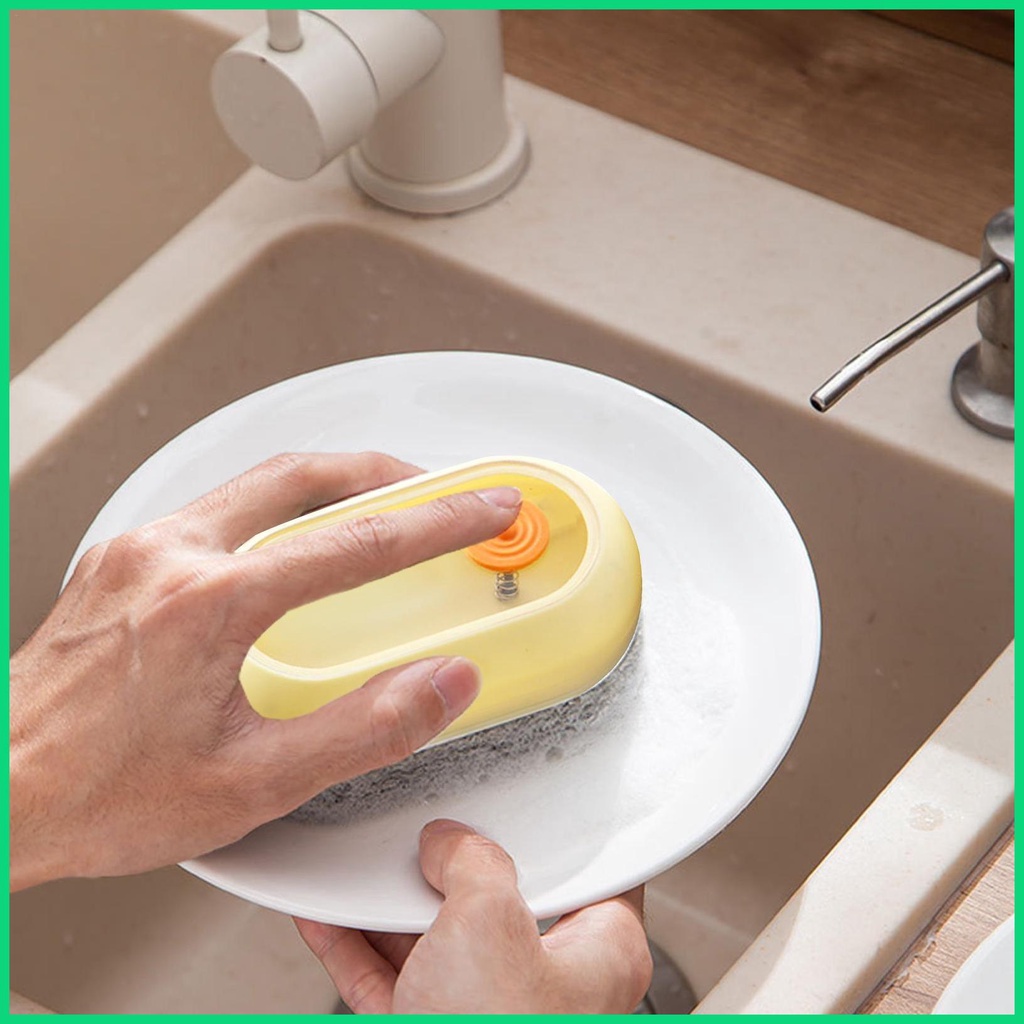 Bàn Chải Vệ Sinh Xà Phòng Lỏng Tự Động Có Thể Thay Thế Đầu Cọ Chống Dính Dễ Sử Dụng