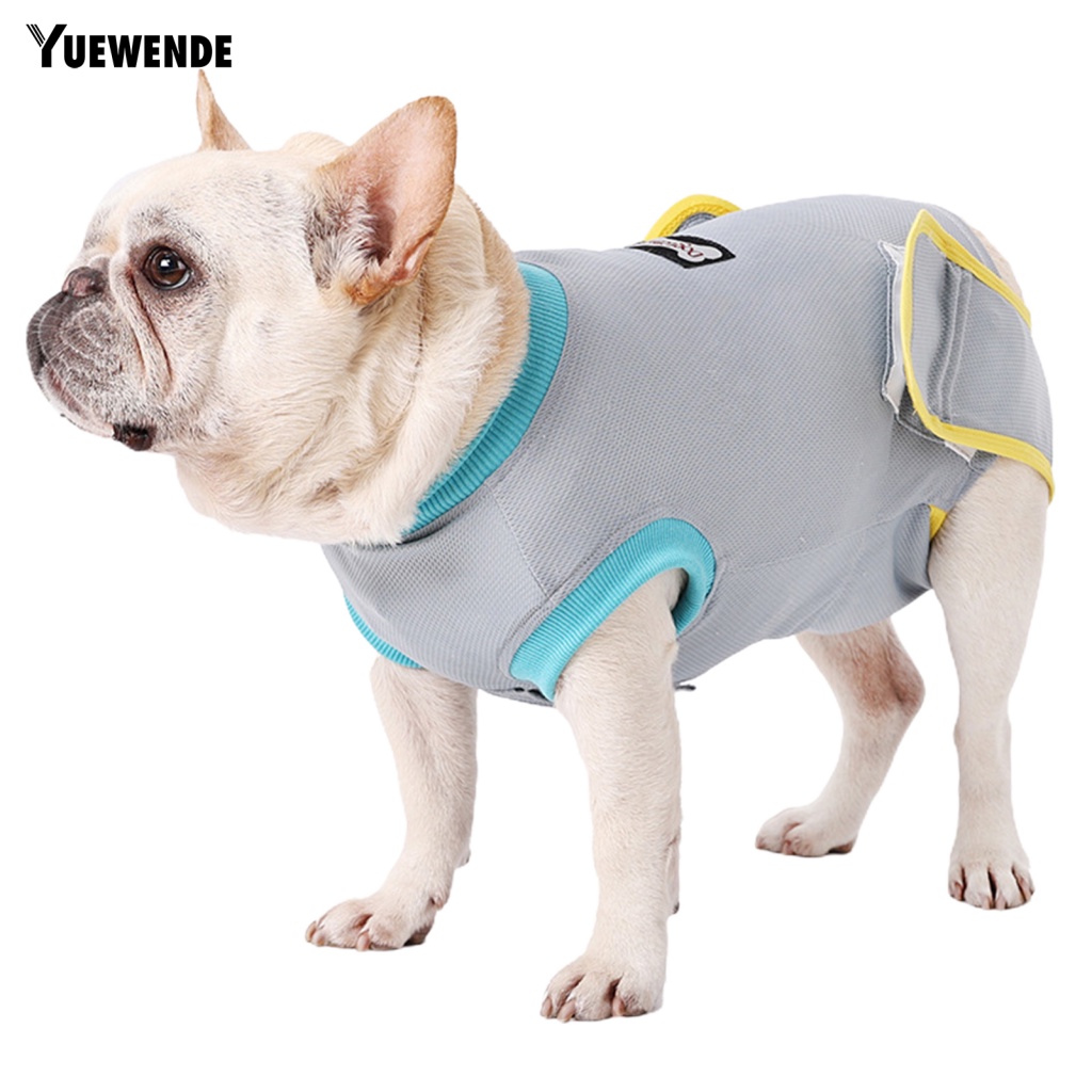 Bộ Áo Liền Quần Phẫu Thuật Chống Nhấp Nháy Thoải Mái Cho Thú Cưng