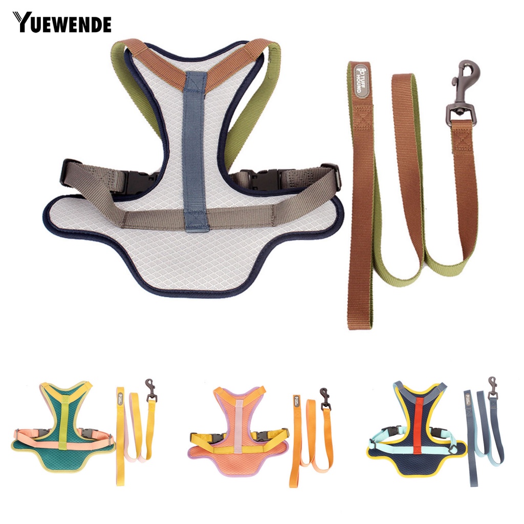 Dây Dắt Thú Cưng Đi Dạo Chống Cắn Màu Sắc Tươi Sáng