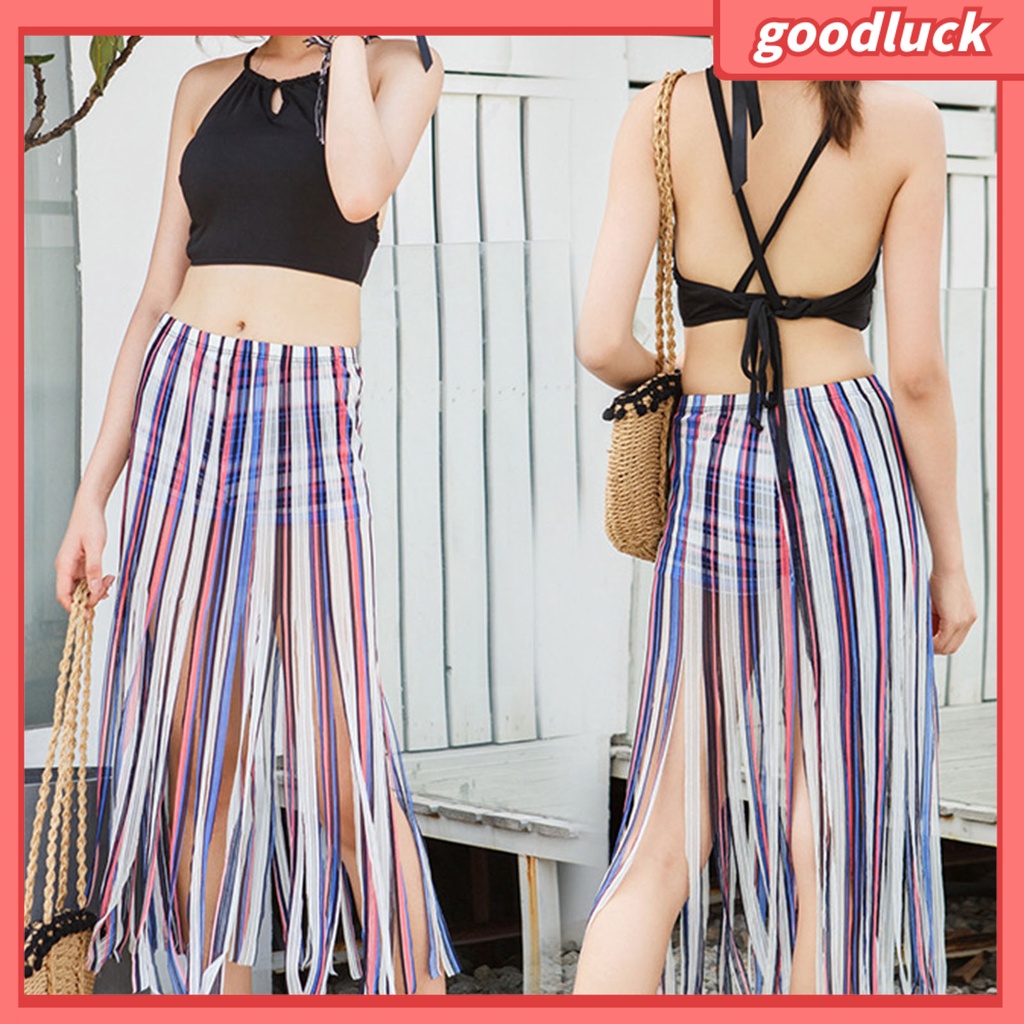 Bộ Đồ Bơi 3 Món In Hoa Cổ Tròn Thoáng Khí Thời Trang Mùa Hè Cho Nữ