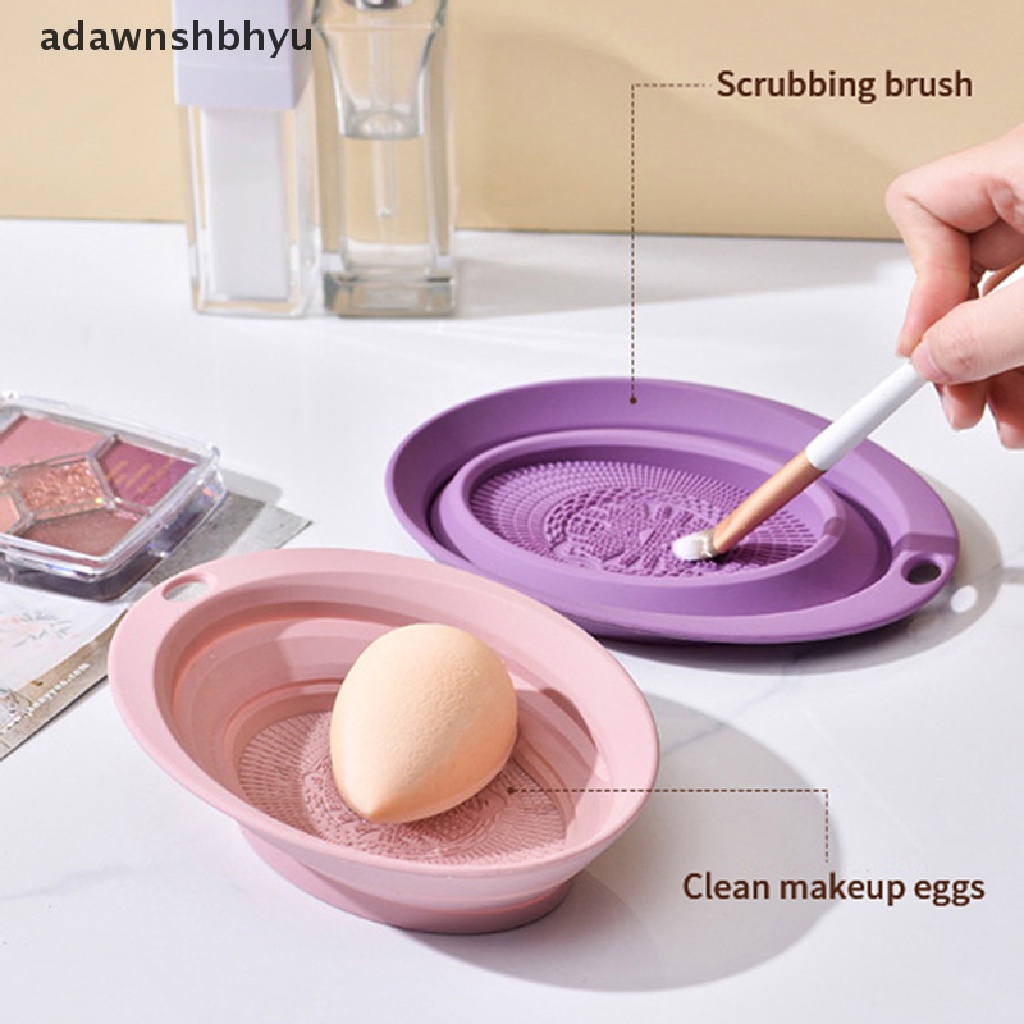 Miếng Silicon Vệ Sinh Cọ Trang Điểm Tiện Dụng