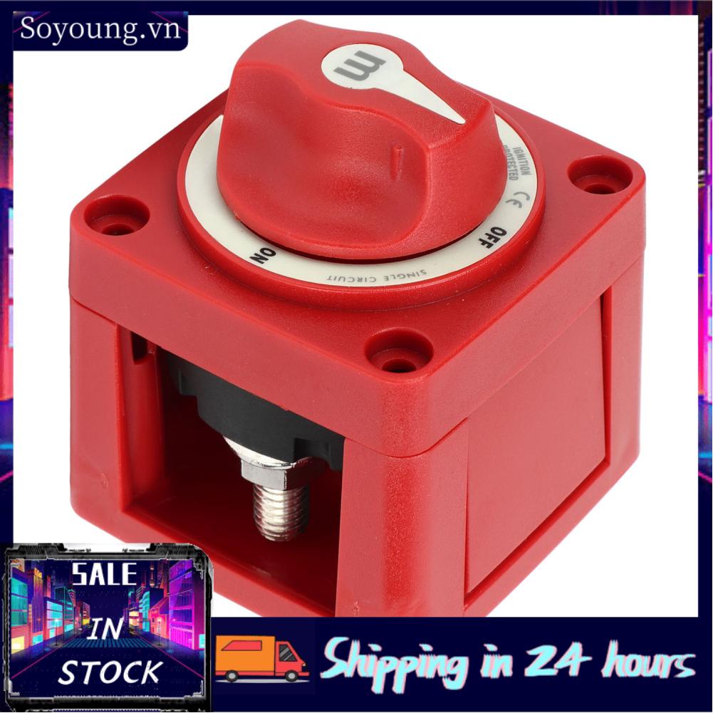 Soyoung Battery Power Cut Master Switch Boat Single Circuit ON OFF 12V To 48V for UTV