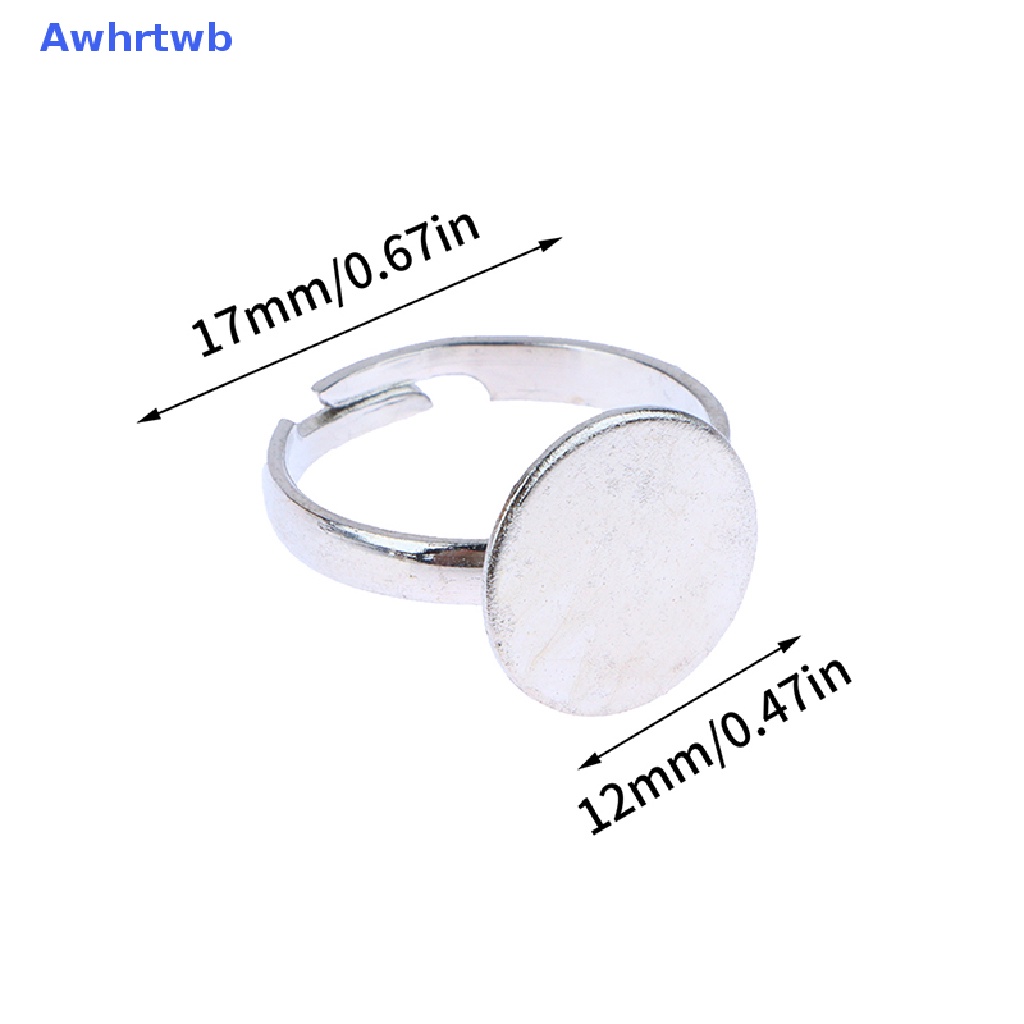 Set 10 Vòng Inox Gắn Mi Giả Mới