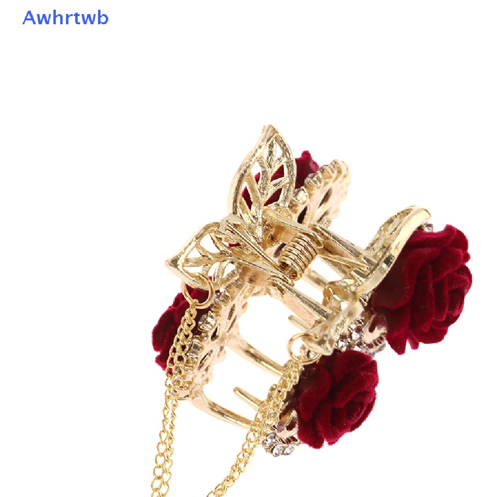 Kẹp Tóc Tua Rua Đính Ngọc Trai Phong Cách Hàn Quốc Thanh Lịch Dành Cho Nữ Mới