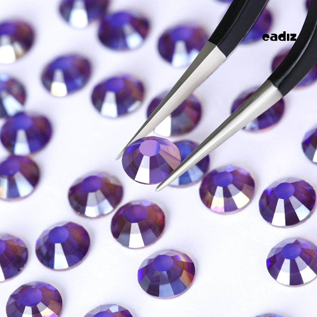 1 Túi Đá Pha Lê Trong Suốt Lấp Lánh Nhiều Kích Cỡ Trang Trí Móng Tay DIY