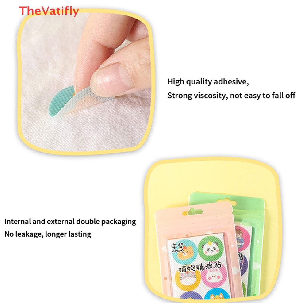 Bộ 36 Miếng Dán Chống Muỗi Hình Hoạt Hình Dành Cho Trẻ Sơ Sinh