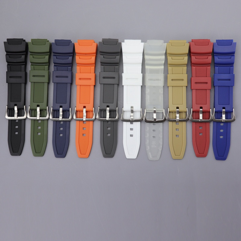 Dây Đồng Hồ Điện Tử 18mm AE-1000 / 1200 / 1300 AQ-S810W W-218