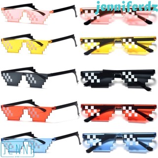 Đồ chơi kính râm unisex kiểu khảm đa diện trang trí làm đạo cụ chụp ảnh vui nhộn hóa trang trong các bữa tiệc Thug Life