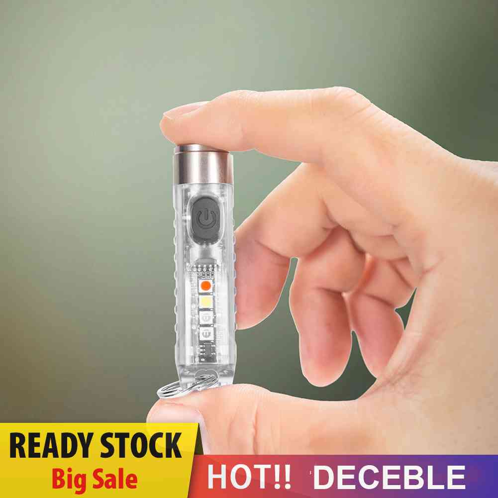 Móc Khóa Đèn Pin LED Mini SST20 Ánh Sáng Tím 400lm Không Thấm Nước