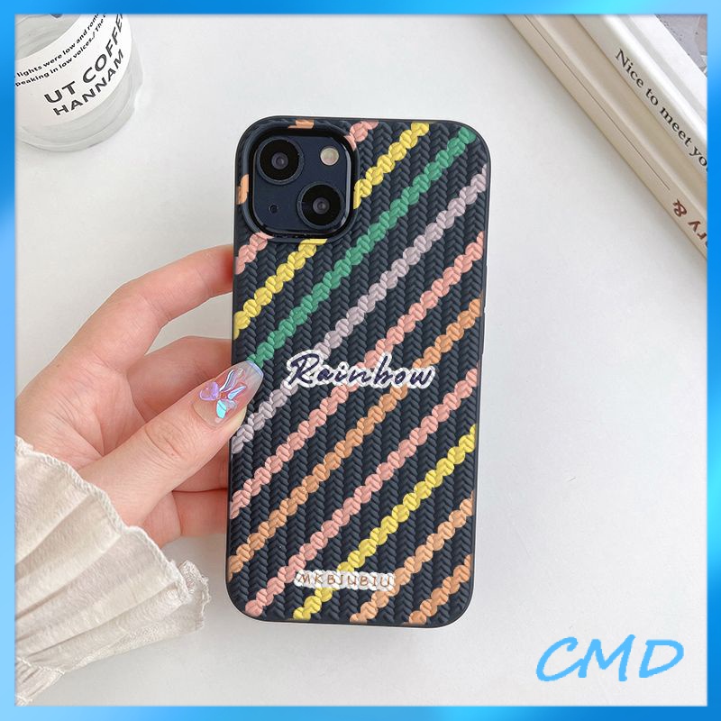 Ốp lưng iphone Điện Thoại mềm silica gel chống ngã hoa văn dệt kim mùa thu đông rực rỡ Cho Iphone 6 / 6S / 6splus / se / 7 / 7plus / 8 / 8plus / X / xs / xsmax / 11 / 12 / 13 / 14 / Plus / Pro / Pro Max-611