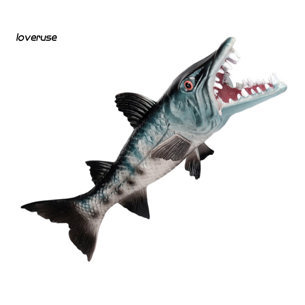 Mô Hình Động Vật Biển Răng Sắc Bén Độc Đáo Trang Trí Nhà Cửa